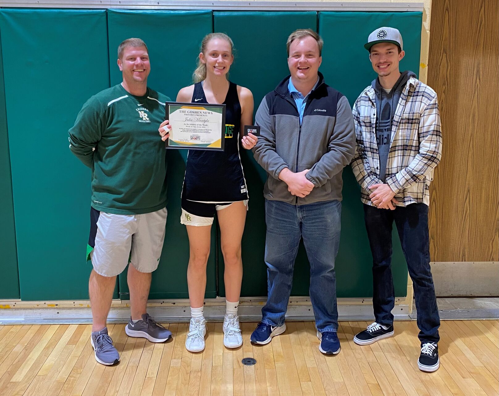 Northridge's Julia Mantyla wins TGN Athlete of the Week Award (Nov. 8-14, 2021)
